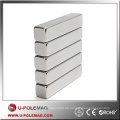 Heißer Verkauf Magnete Block NdFeB / F100x25x10mm N45 Würfel Magnete Neodym / Neodym Magnet Magnet Würfel Axial China